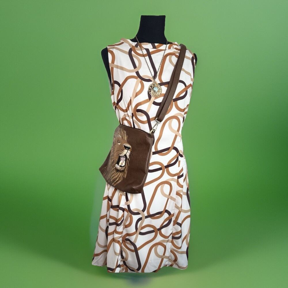 Retro Stage Mod Print Dress | 60s Inspired | Graphic Print | A-line Sheath